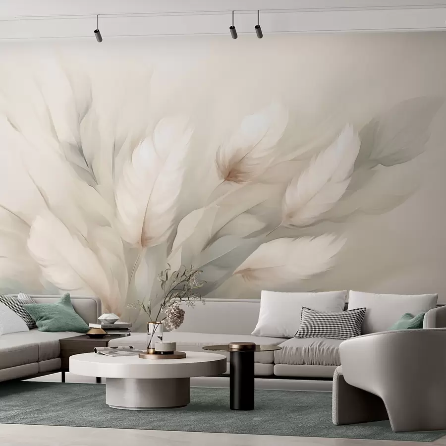 zidne murale Apstraktno perje w05662