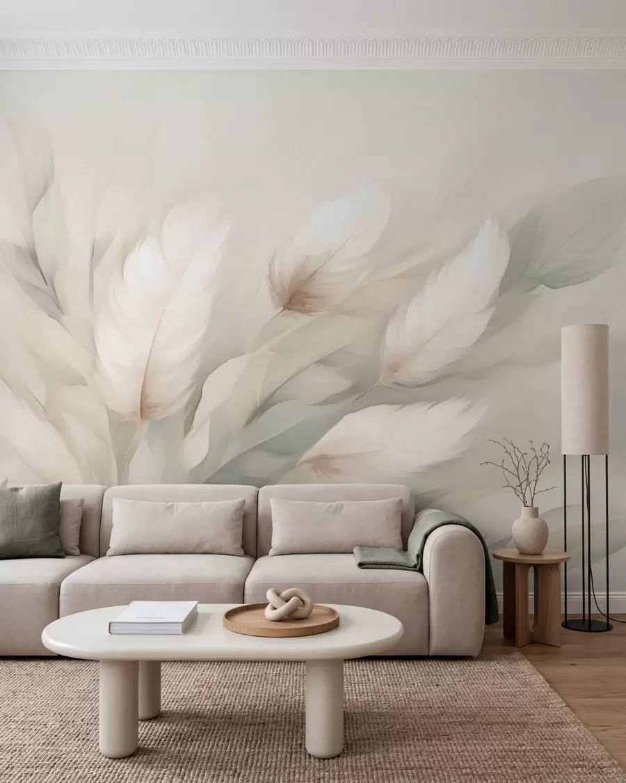 zidne murale Apstraktno perje w05662