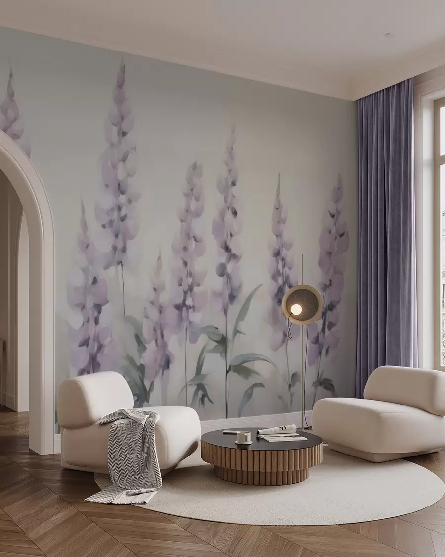 zidne murale Imitacija apstraktnog cvijeća u slikarstvu w05661