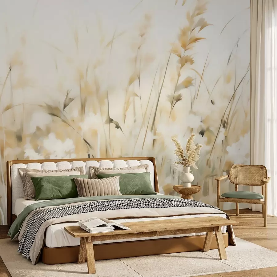 zidne murale Apstraktne trave imitiraju sliku w05669