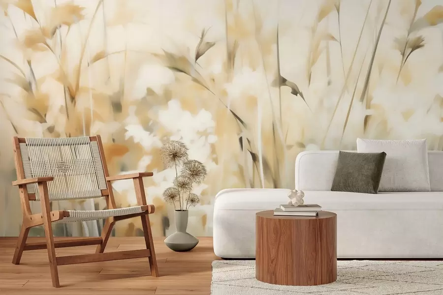 zidne murale Apstraktne trave imitiraju sliku w05669