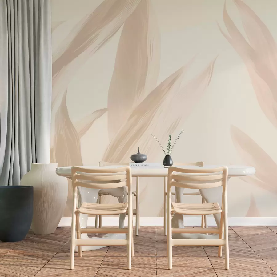 zidne murale Šiljasti listovi w05680