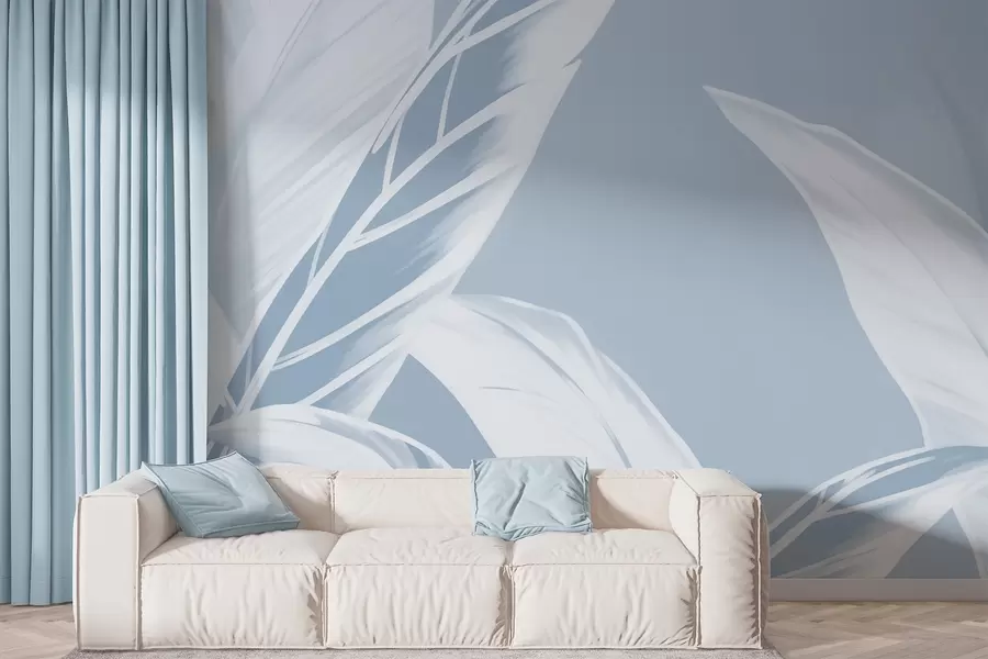 zidne murale Dugi listovi banane w05681v1