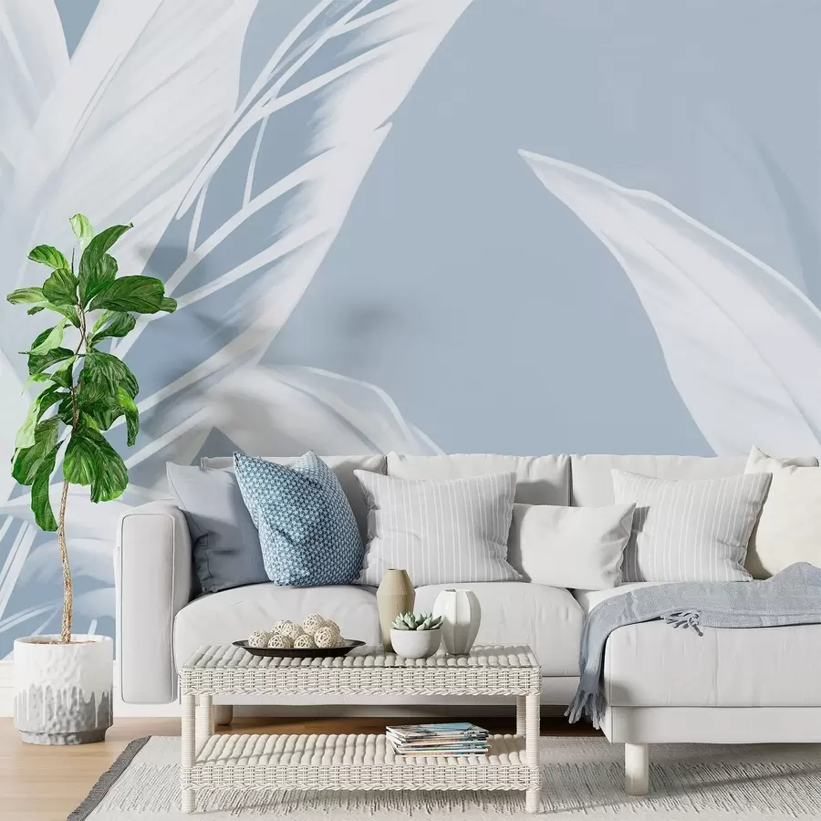 zidne murale Dugi listovi banane w05681v1