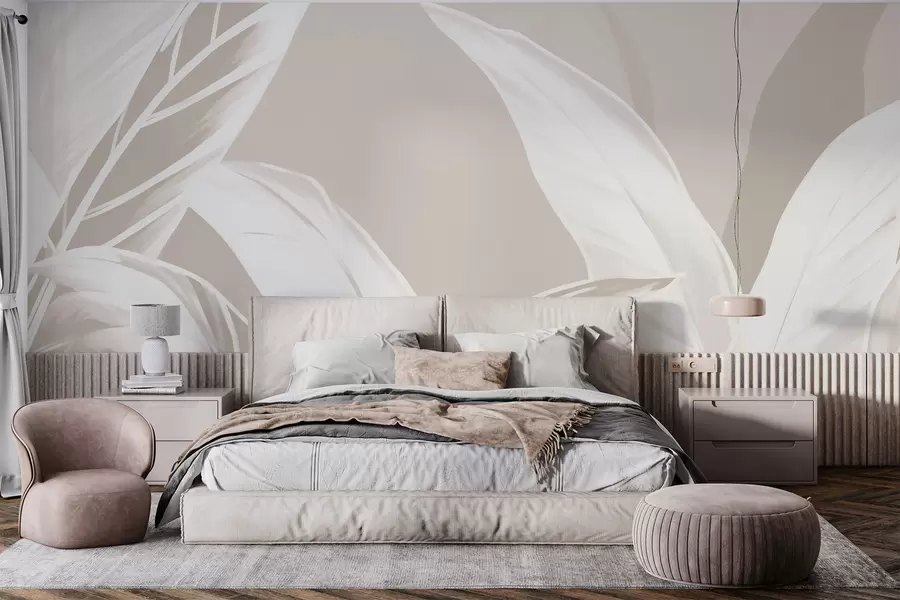 zidne murale Dugi listovi banane w05681v2