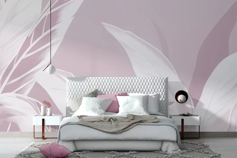 zidne murale Dugi listovi banane w05681v3