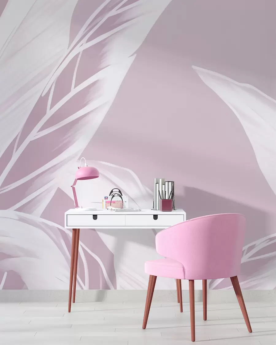 zidne murale Dugi listovi banane w05681v3