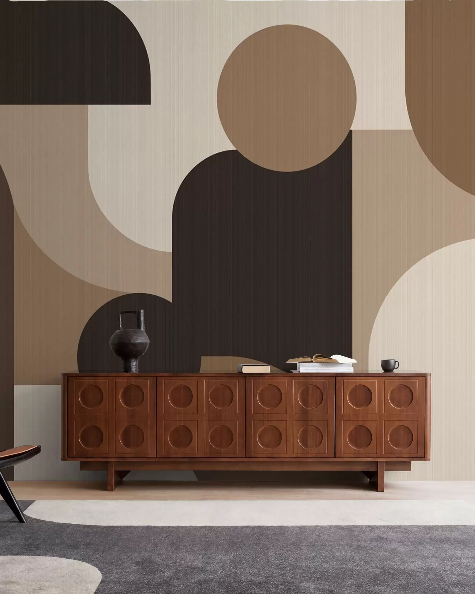zidne murale Geometrijski lukovi w05653