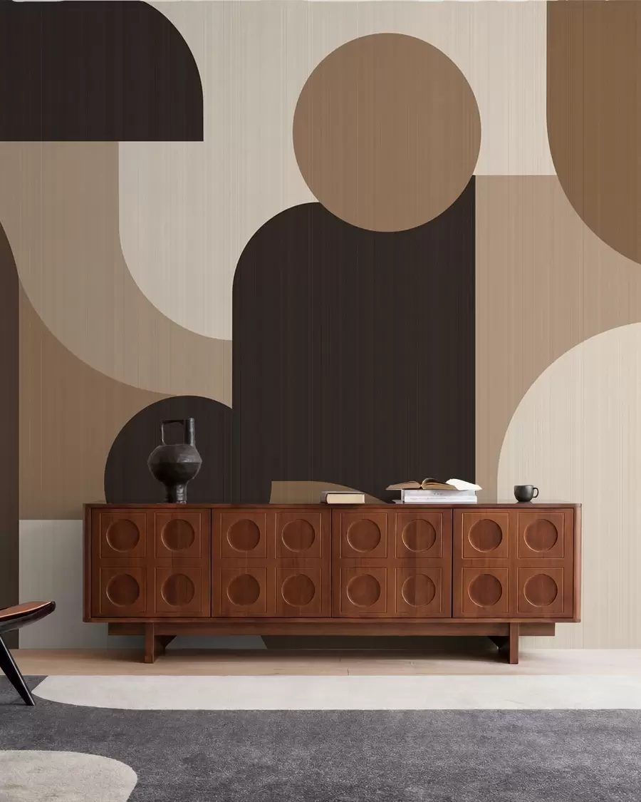 zidne murale Geometrijski lukovi w05653
