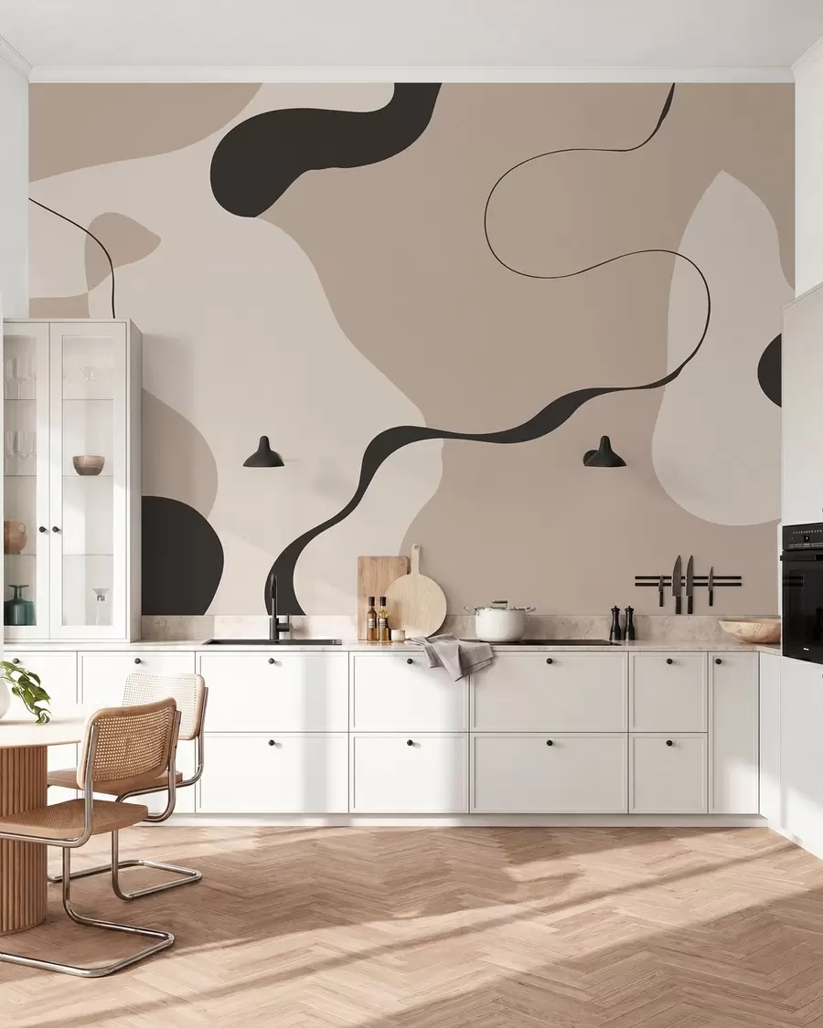 zidne murale Apstraktna linija w05654
