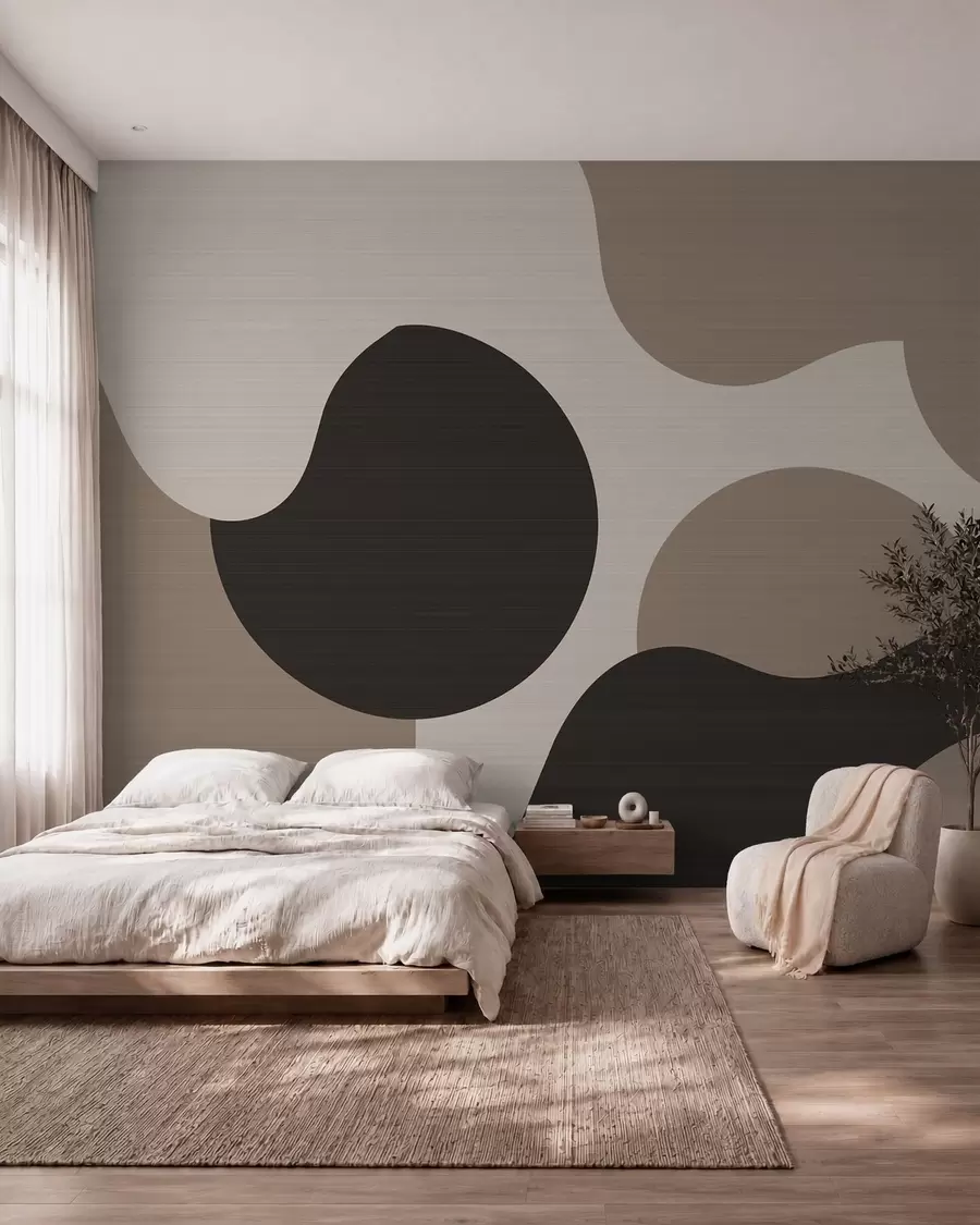 zidne murale Organski oblici w05655