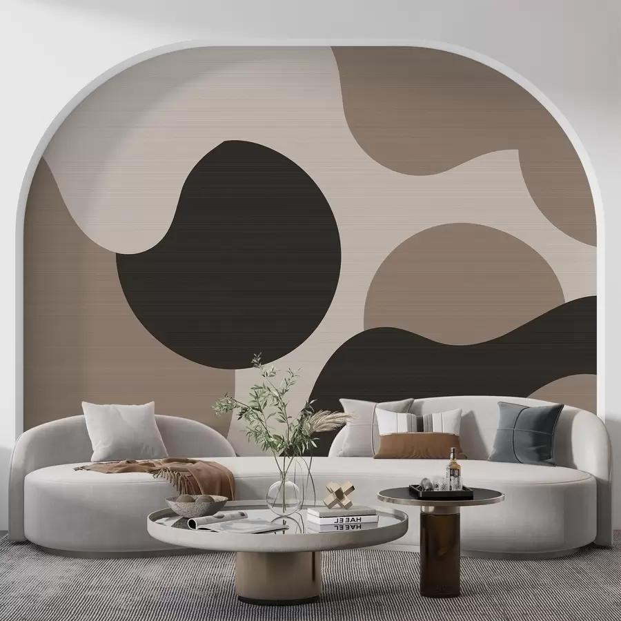 zidne murale Organski oblici w05655