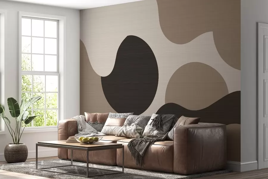 zidne murale Organski oblici w05655
