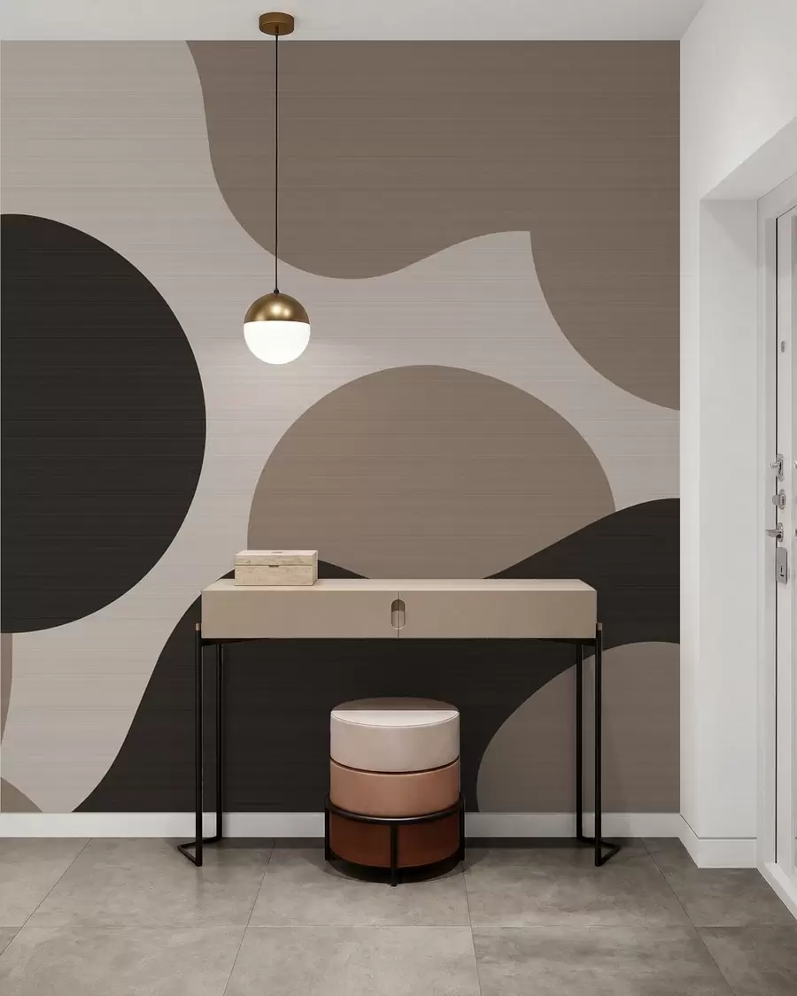 zidne murale Organski oblici w05655