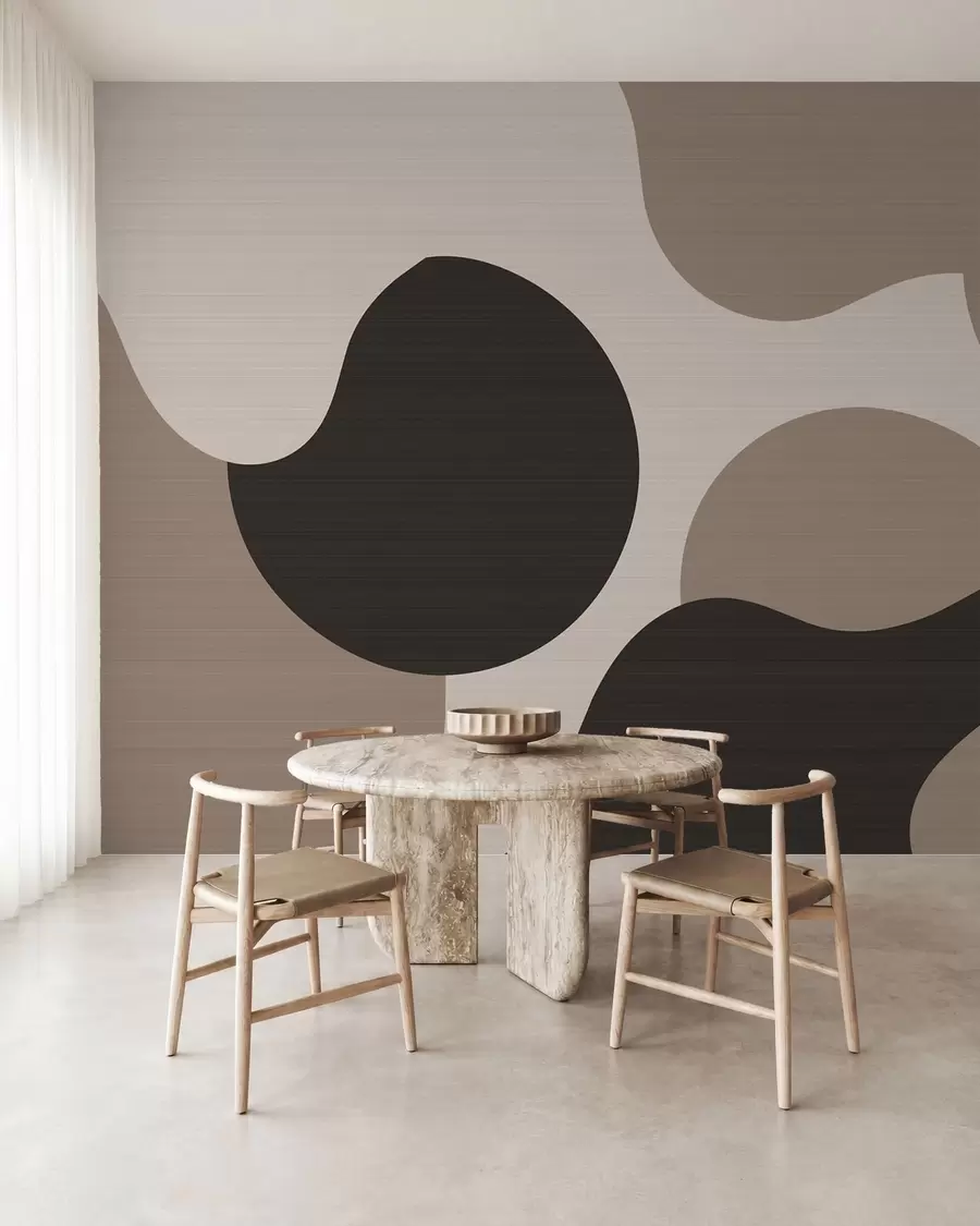 zidne murale Organski oblici w05655