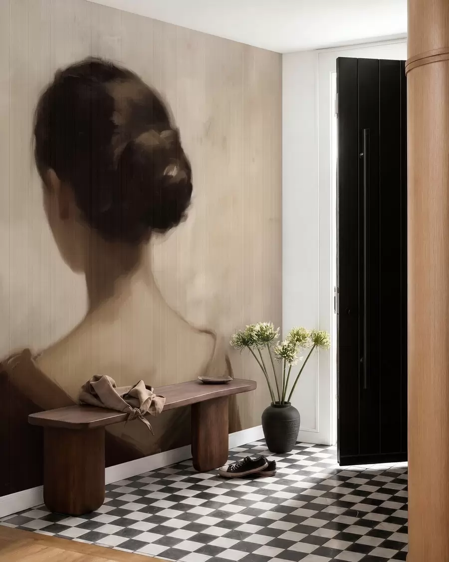 zidne murale Klasični profil w05556