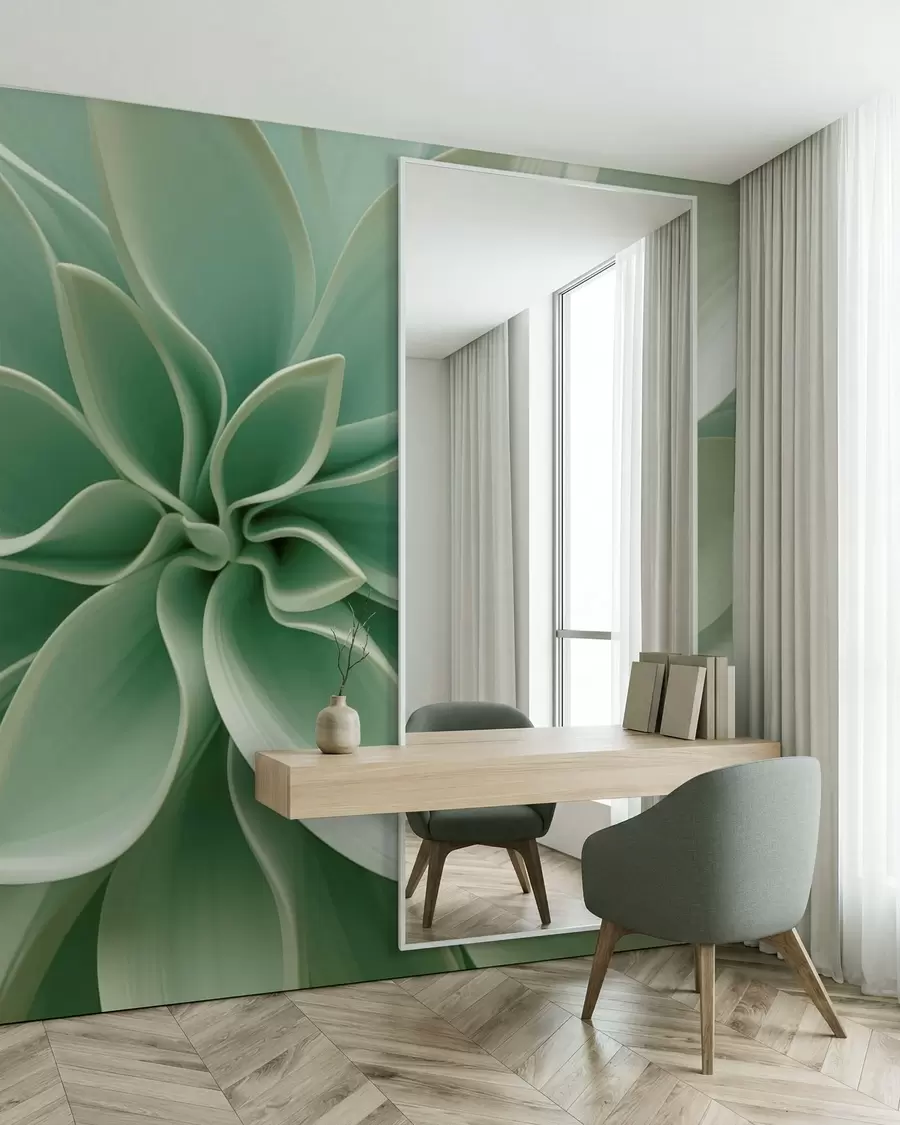 zidne murale Botanička geometrija w05559