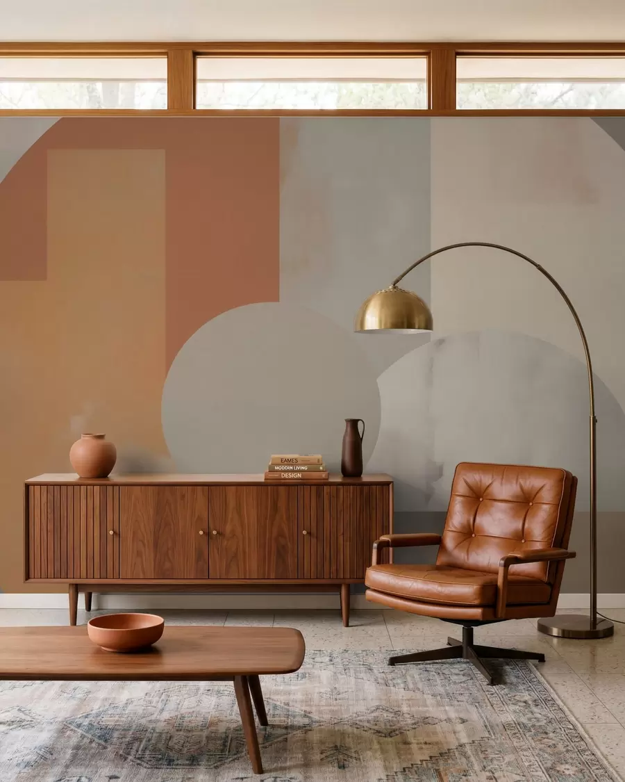 zidne murale Geometrijska apstrakcija w05702