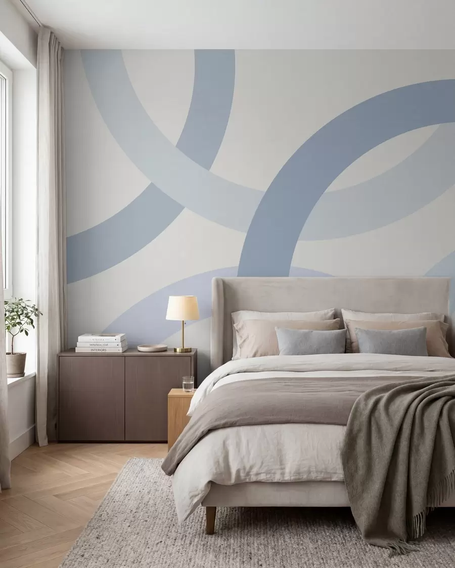 zidne murale Apstrakcija s krugovima w05709v1