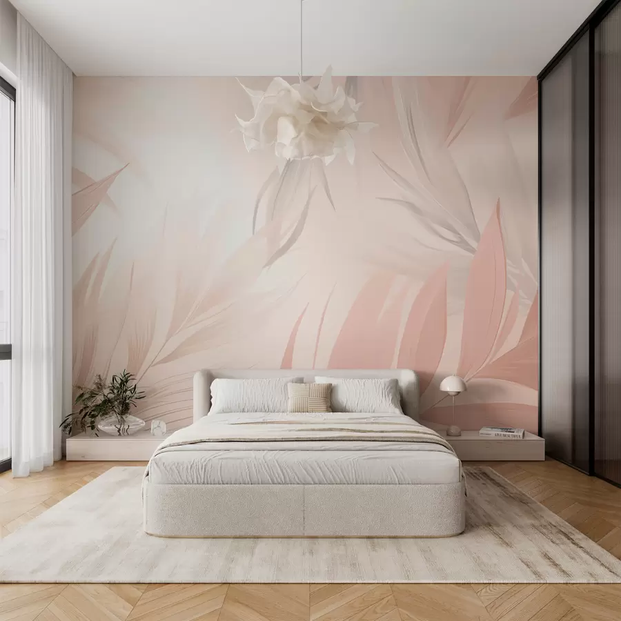 zidne murale Šiljasti listovi w05742