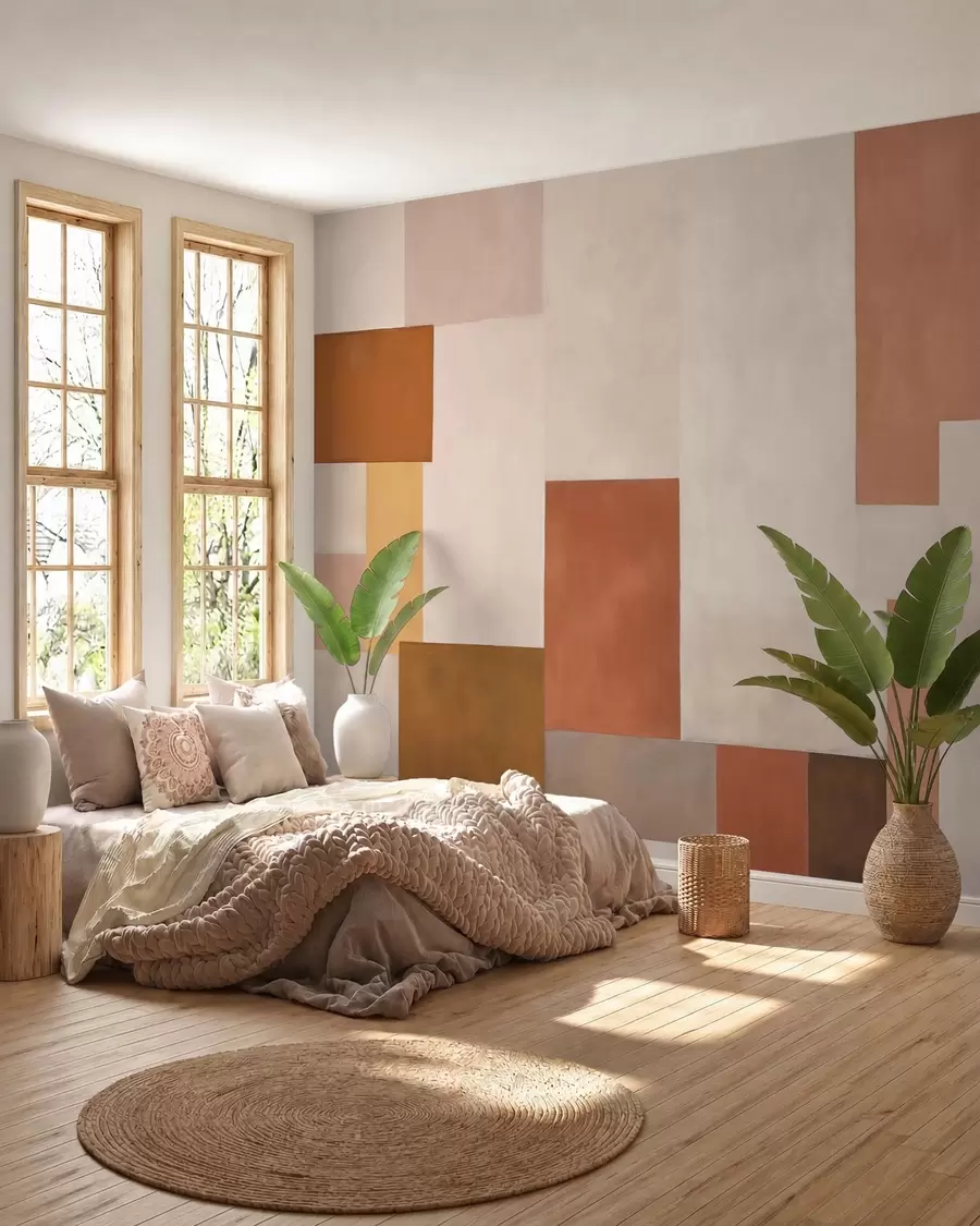 zidne murale Apstraktna geometrija w09973