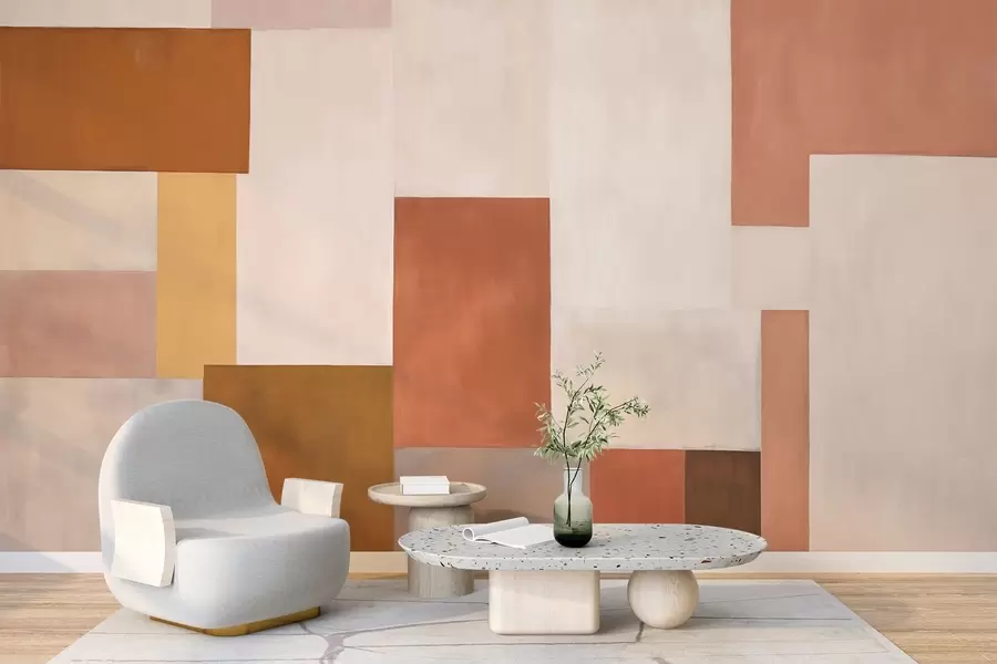 zidne murale Apstraktna geometrija w09973
