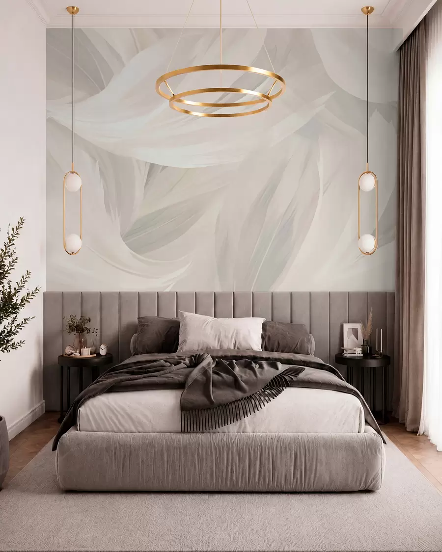 zidne murale perje w05768