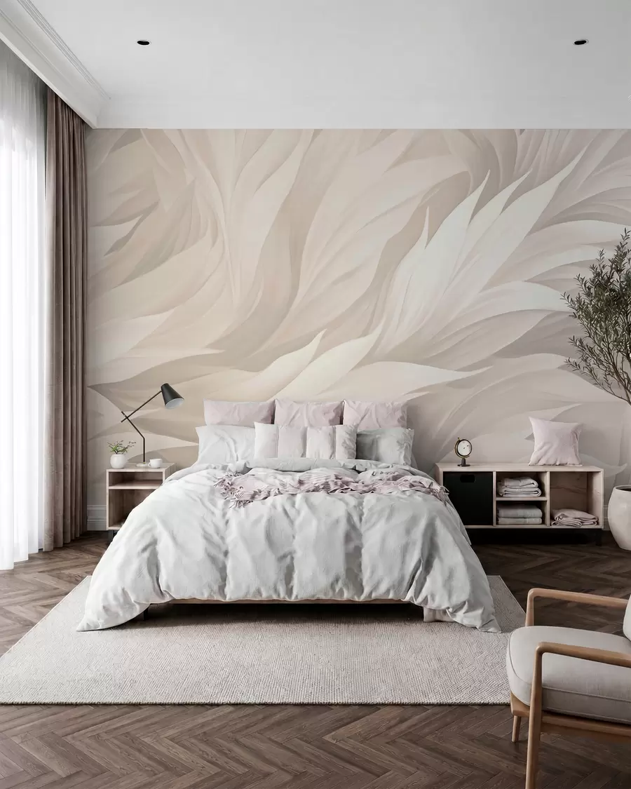 zidne murale perje w05773