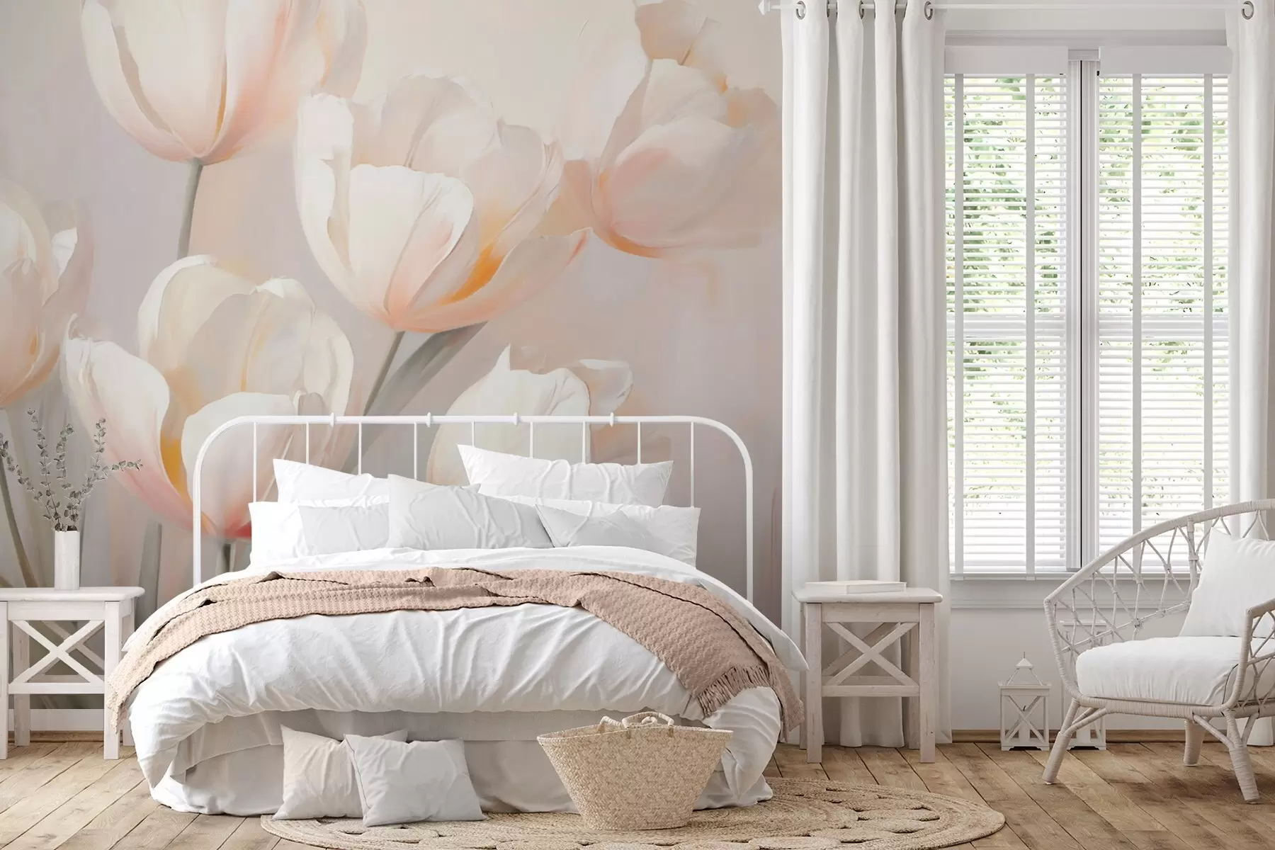 zidne murale Tulipani w05663