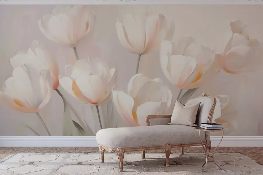 zidne murale Tulipani w05663