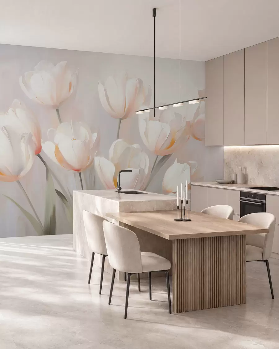 zidne murale Tulipani w05663