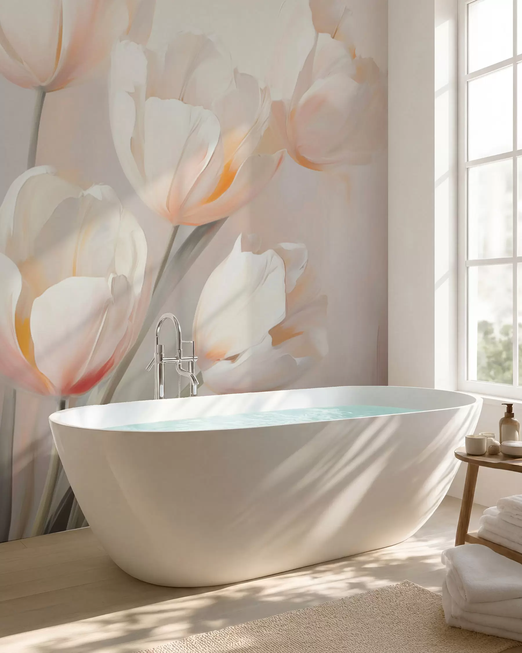 zidne murale Tulipani w05663