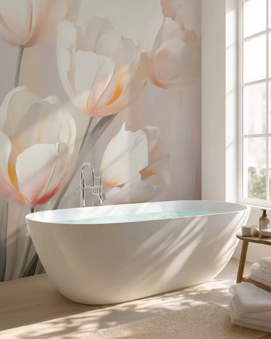 zidne murale Tulipani w05663