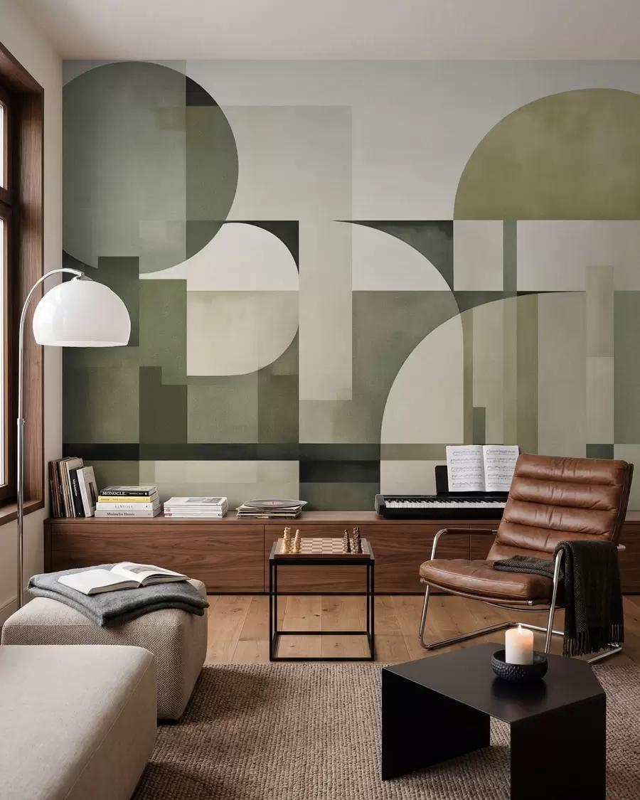 zidne murale Geometrijska apstrakcija w05782