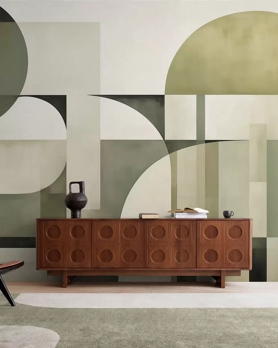 zidne murale Geometrijska apstrakcija w05782