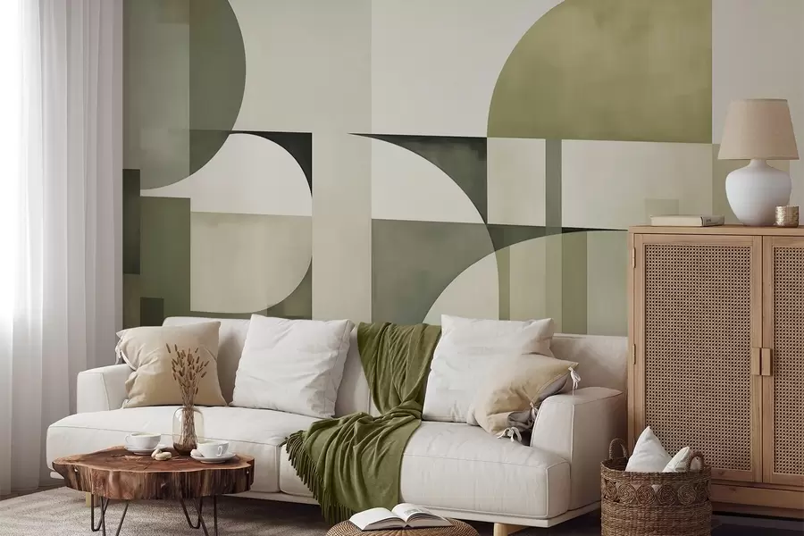zidne murale Geometrijska apstrakcija w05782