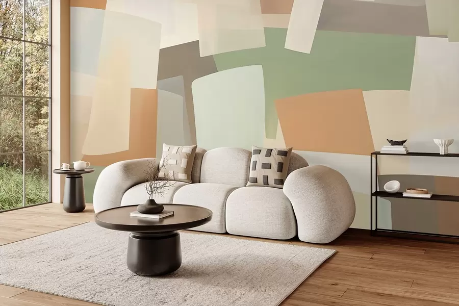 zidne murale Geometrijska apstrakcija w05783