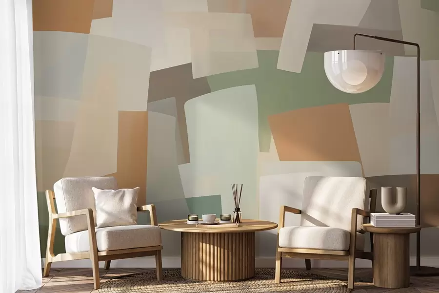 zidne murale Geometrijska apstrakcija w05783