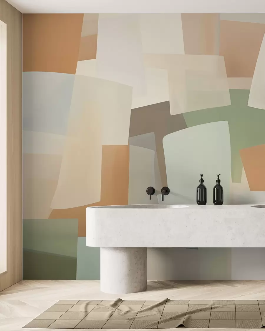 zidne murale Geometrijska apstrakcija w05783