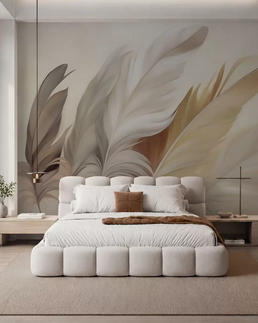 zidne murale Apstraktno perje w05789
