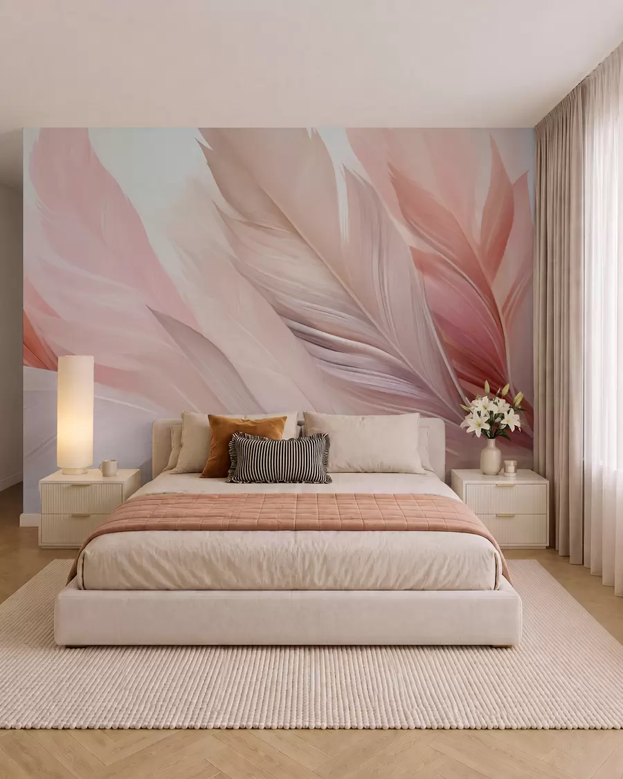 zidne murale perje w05793