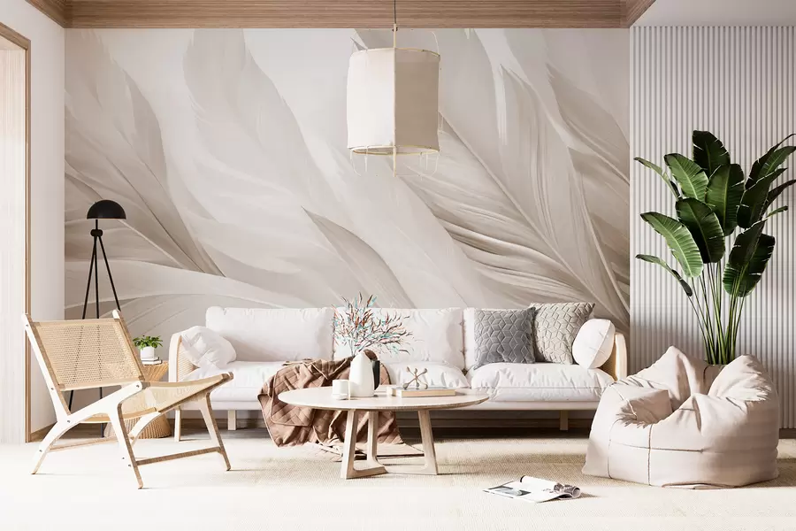 zidne murale perje w05793v1