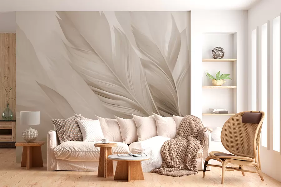 zidne murale perje w05793v1