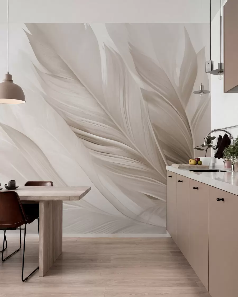 zidne murale perje w05793v1