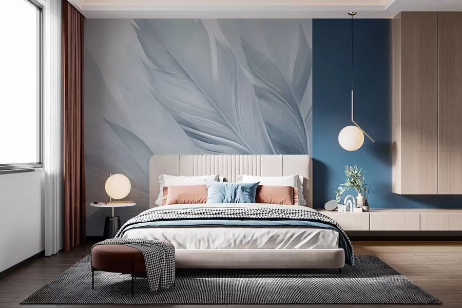 zidne murale perje w05793v2