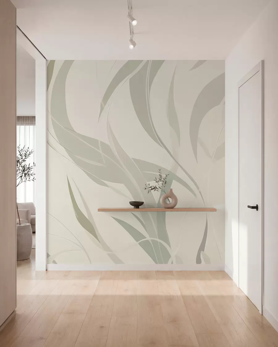 zidne murale Šiljasti listovi eukaliptusa w05799