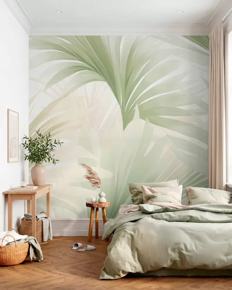 zidne murale Palmino lišće w05801