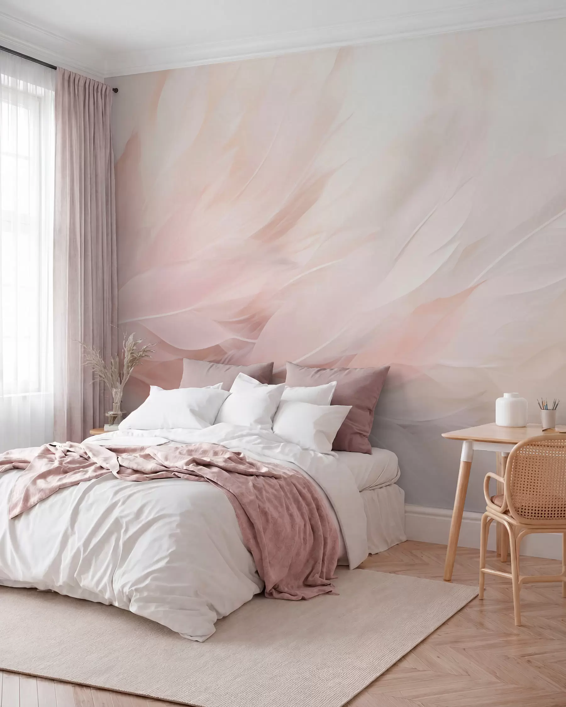 zidne murale perje w05770