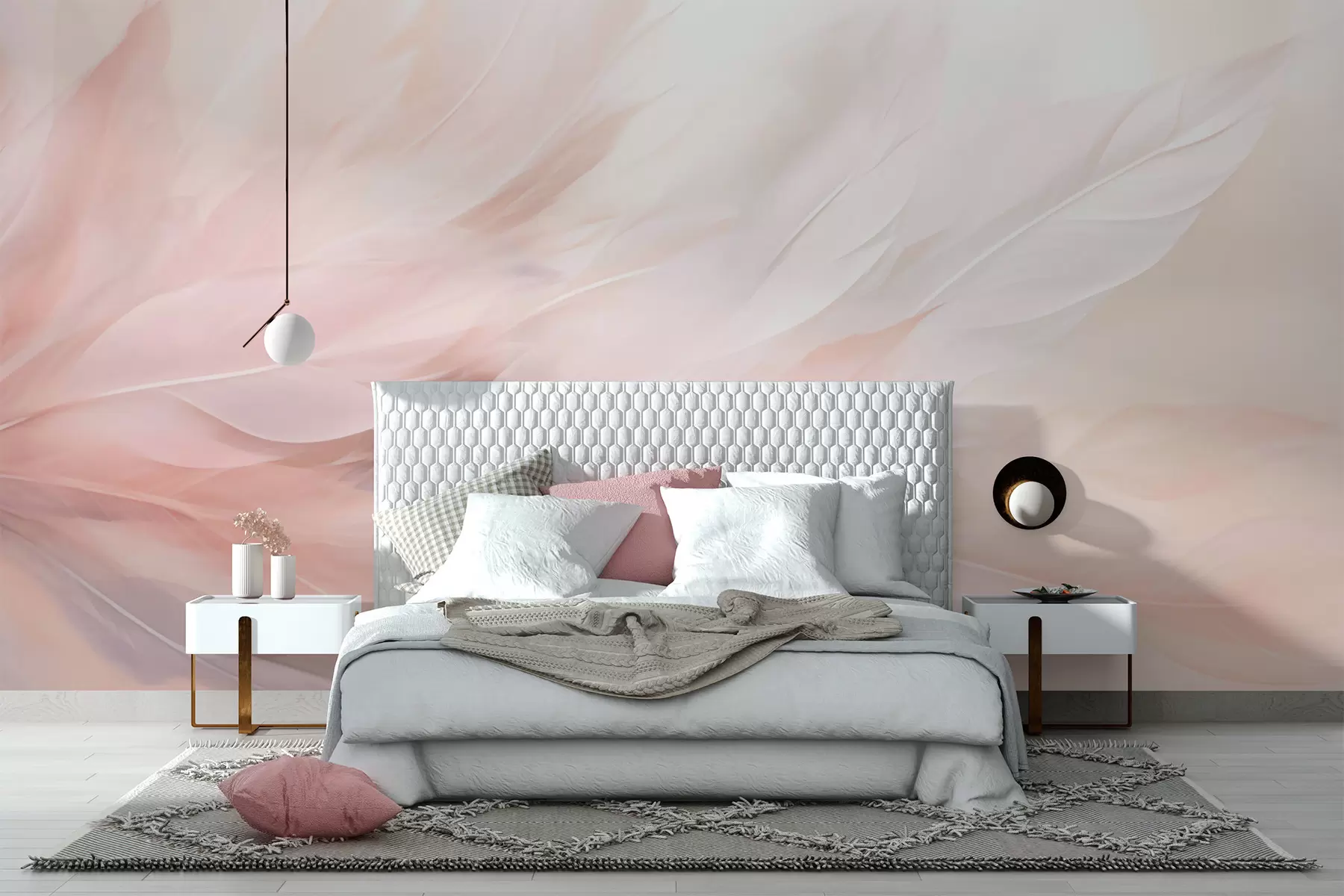 zidne murale perje w05770