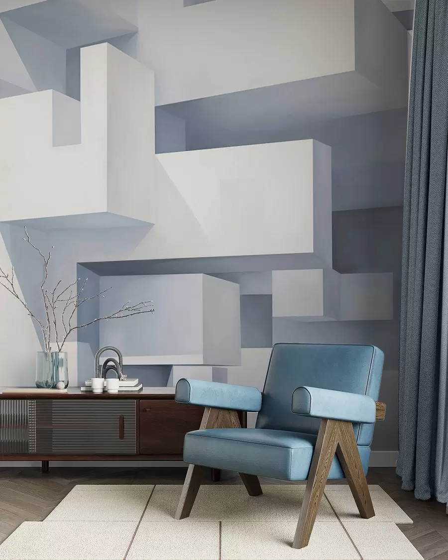 zidne murale Geometrijska apstrakcija w05823